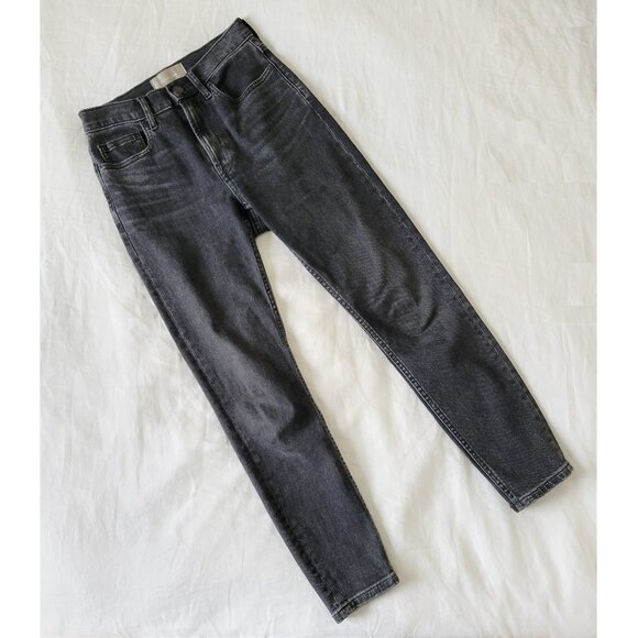 NWOT Everlane high rise jean in washed black - Picture 1 of 7
